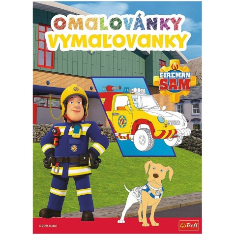 Fireman Sam színező oldalak