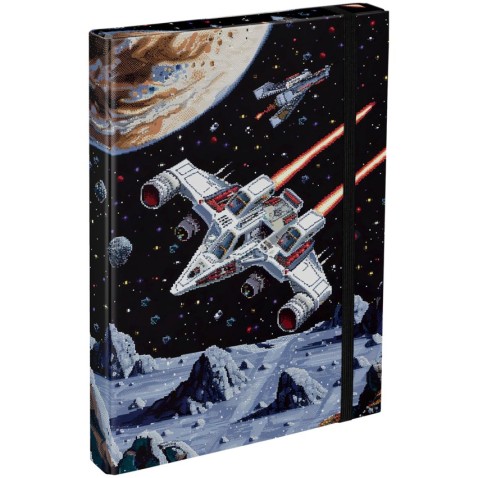 BAAGL A4 Pixel Space jegyzetfüzet-borítók