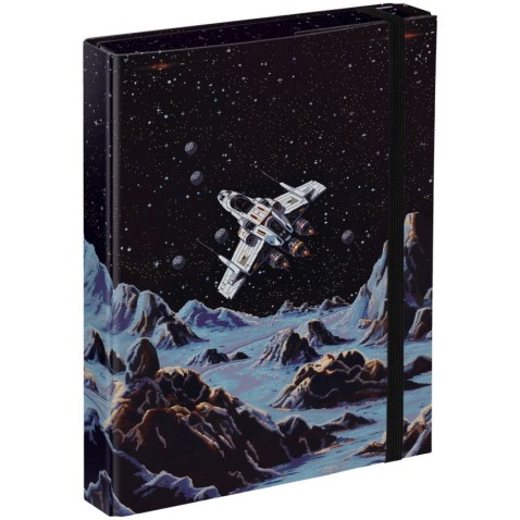 BAAGL A5 Pixel Space jegyzetfüzet-tokok
