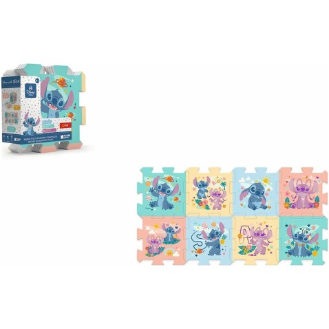 Lilo és Stitch 8 darabos habszivacs kirakó 0m+