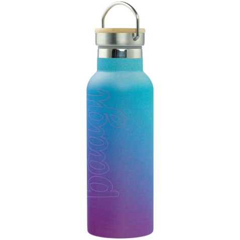 BAAGL Termosz bambusz tetővel, színátmenetes kék-lila, 500 ml