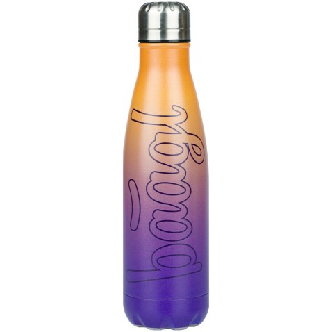 BAAGL Termosz fém fedéllel, színátmenetes sárga-lila, 500 ml