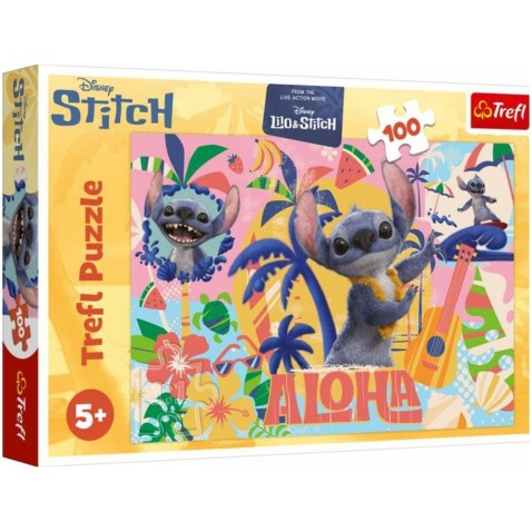 Puzzle Stitch és barátai akcióban 100 darabos