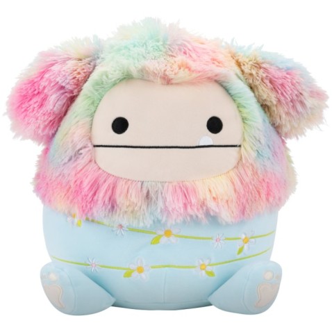 SQUISHMALLOWS Szivárványos Nagylábú - Zozo, 30 cm