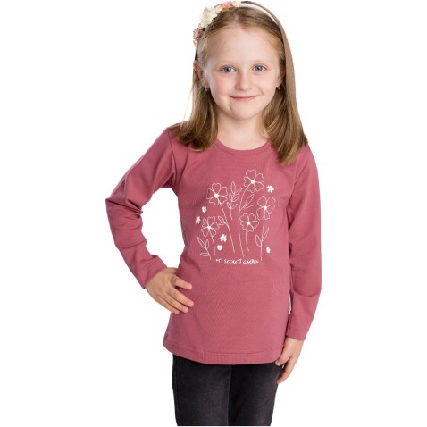 Bettymode gyerek póló VARÁZSLATOS KERT hosszú ujjú