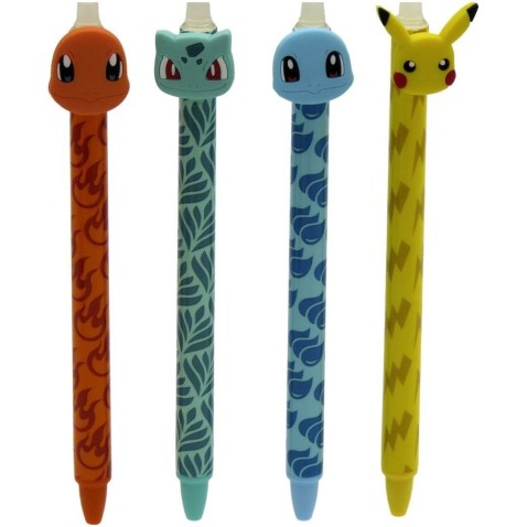 Ceruza/toll radírral Pokémon 15cm