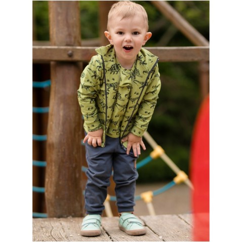 Fiú pulóver Bettymode DINO ZÖLD ALAPON