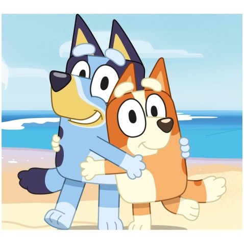 Gyerek takaró Bluey 100x150 cm