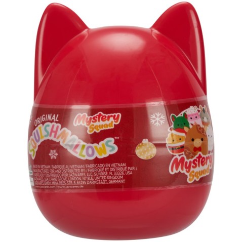 Mystery SQUISHMALLOWS karácsonyi kapszula 10 cm