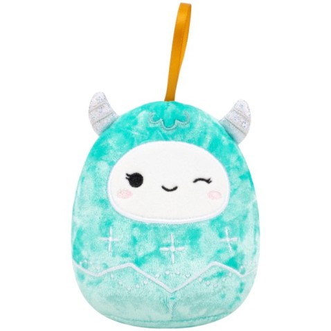 SQUISHMALLOWS karácsonyi dísz Jeti – Yollie 10 cm