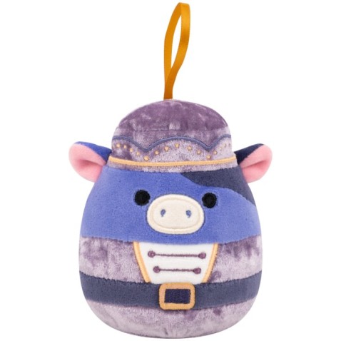 SQUISHMALLOWS karácsonyi dísz Diótörő tehén – Ingred 10 cm