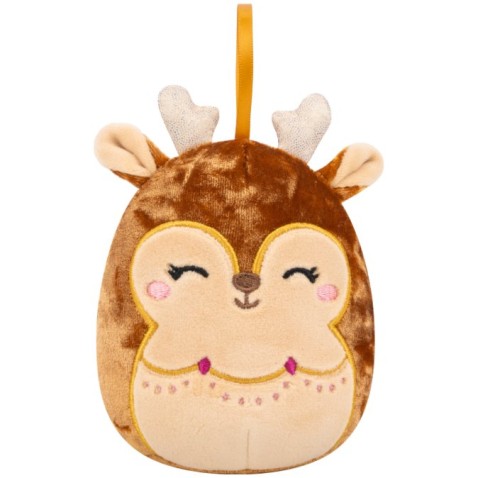 SQUISHMALLOWS karácsonyi dísz Rénszarvas – Darla 10 cm