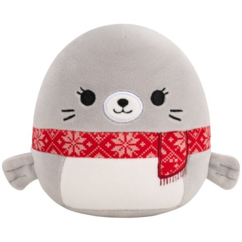 SQUISHMALLOWS plüss fóka sállal – Anderson 13 cm