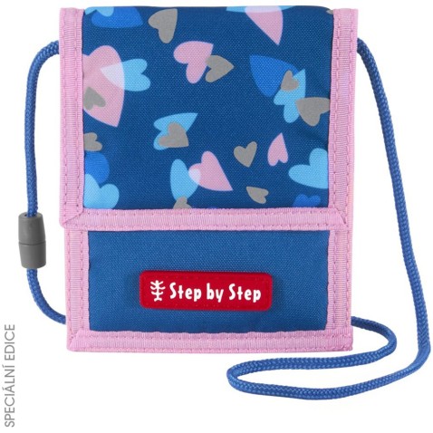 Lépésről lépésre nyakba akasztható tasak, kagylóhéj gyöngy