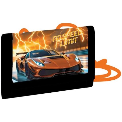 Gyerek textil pénztárca autó 2