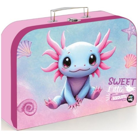 Laminált bőrönd 34 cm Axolotl