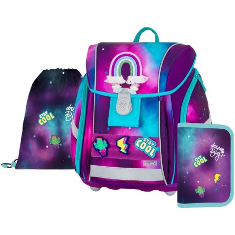 Aktatáska elsősöknek Oxybag PREMIUM LIGHT Dream szett