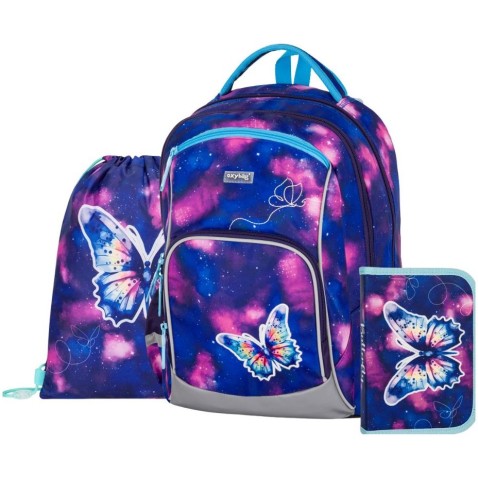 Iskolai készlet 3 db-os OXY GO OXY GO Butterfly