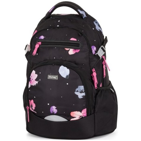 OXY Ombre Flowers iskolai hátizsák