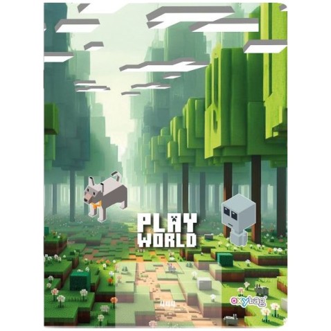 Jegyzetfüzet A4 444 Playworld Landscape