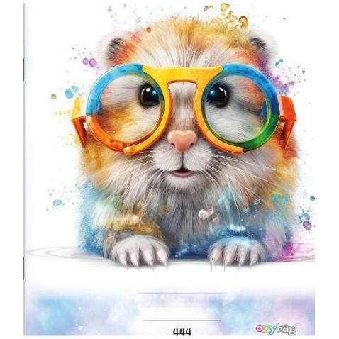 Jegyzetfüzet A4 444 Hörcsög