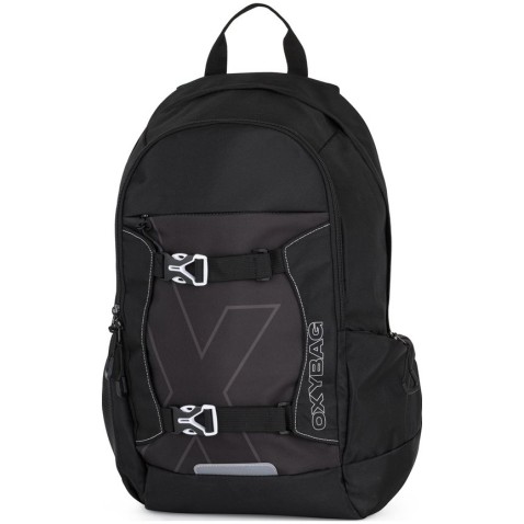 OXY Zero Black white iskolatáska felsősöknek