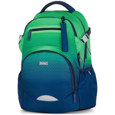 Iskolai hátizsák OXY Ombre Green
