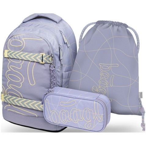 Baagl Skate Max Mishmash iskolatáska szett