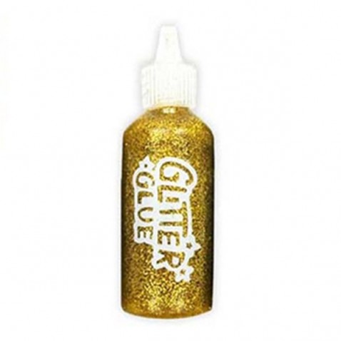 Glitter ragasztó 22ml arany