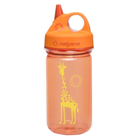 Nalgene palack Grip´n Gulp 350 ml Orange Girafee