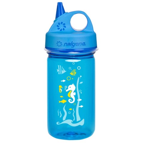 Nalgene palack Grip´n Gulp 350 ml Blue Seahorse