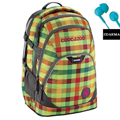 Hátizsák Coocazoo EvverClevver 2, Hip To Be Square Green