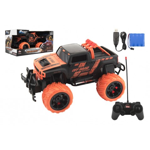 RC Autó Buggy műanyag 27cm 27MHz elemes + töltő pack