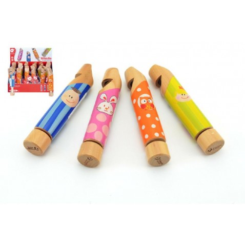 Fa síp 14x2,5x2,5cm 4 fajta