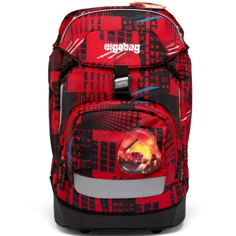 Ergobag prime Fire iskolatáska, hátizsák