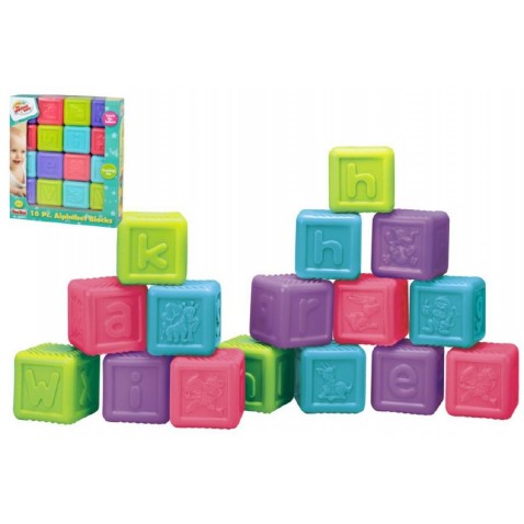 Ábécés kockák 16 db