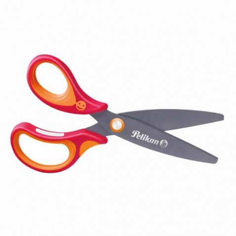 Griffix olló jobbkezes piros