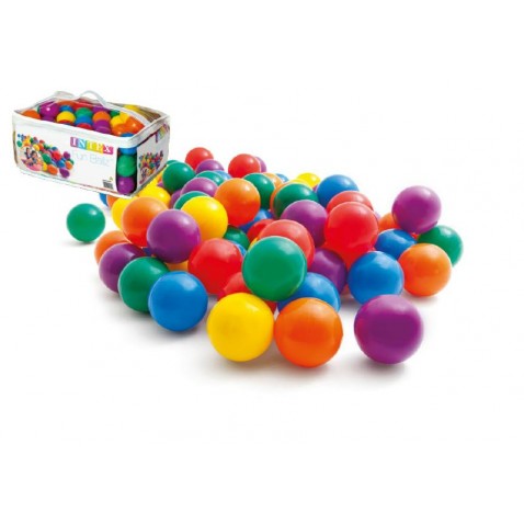 Játszólabda/labdák 6,5cm színes 100db 2+
