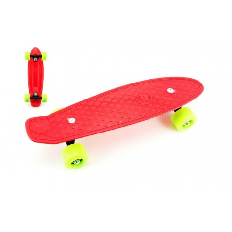 Gördeszka - pennyboard 43cm piros