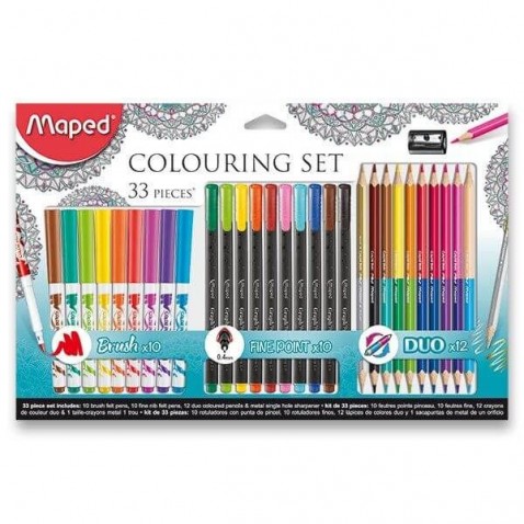 Maped Coloring Kreatív művészeti készlet 33 db.