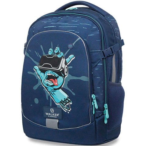 Walker Fame Grafitti Hand  felsős iskolatáska fiúknak