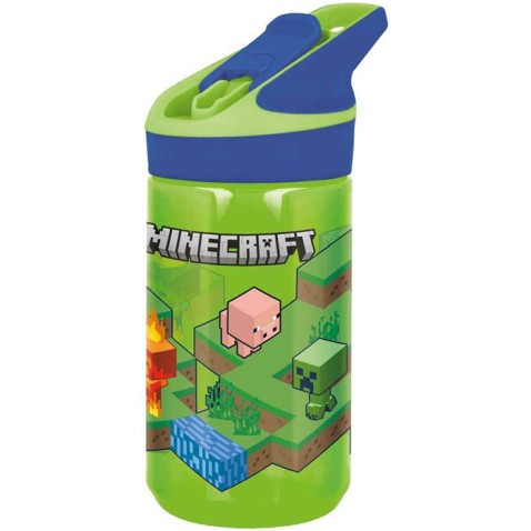 Minecraft kulacs 450 ml