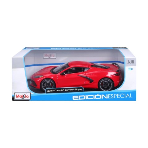Maisto - 2020 Chevrolet® Corvette® Stingray, piros, 1:18