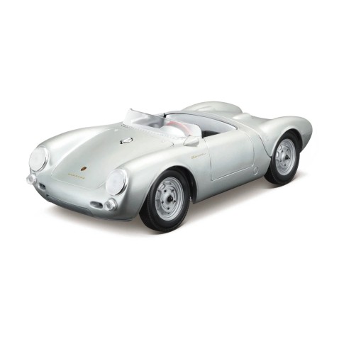 Maisto - PORSCHE 550 A SPYDER, ezüst, 1:18