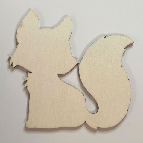 Rétegelt lemez csillag 10 x 10 cm