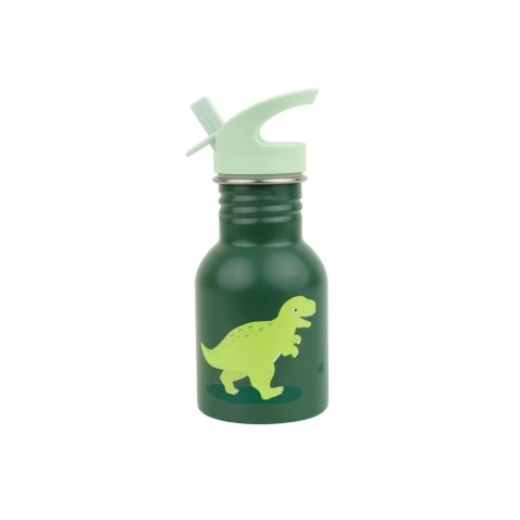A Little Lovely Company - rozsdamentes acél egyrétegű ivópalack, 350 ml – dinoszaurusz