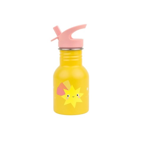 A Little Lovely Company - rozsdamentes acél egyrétegű ivópalack, 350 ml – üstökös