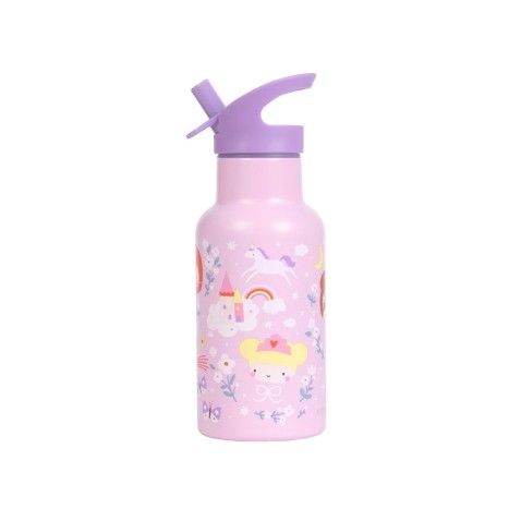 A Little Lovely Company - rozsdamentes acél kulacs, 350 ml – hercegnők