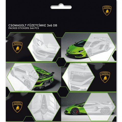 Címkék Lamborghini notebookokhoz 20 18db