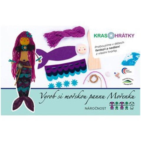 Krasohrátky kreatív készlet Morenka sellő